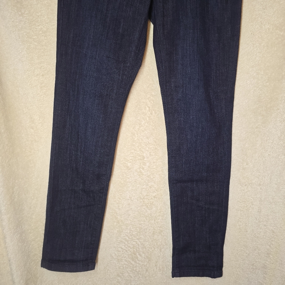 LC Lauren Conrad Skinny Ankle Mid Rise NWT Size 6 Dark Wash Blue Jeans - Picture 13 of 13